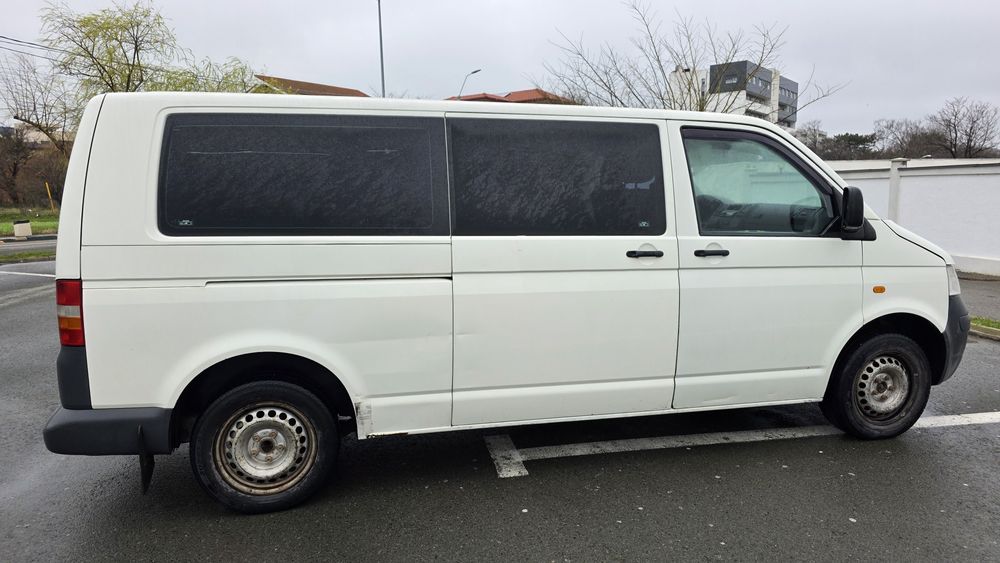 Vw transporter t5, 2008, 1.9tdi, 8+1 locuri