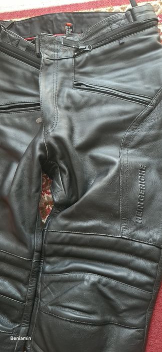 Pantaloni Moto Piele Hein Gericke mărimea 52 (M/L) – Safe Hiprotec