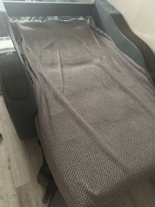 Кровать диван синий