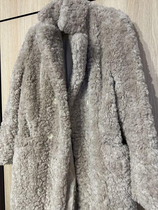 Палто бежово / дълго