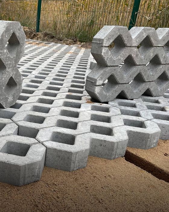 Газонная решётка /  "Gazon reshyotka" брусчатка