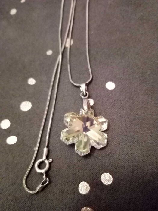 Сребърни Колиета с висулки/елементи от Swarovski Crystals  TOP ЦЕНА!