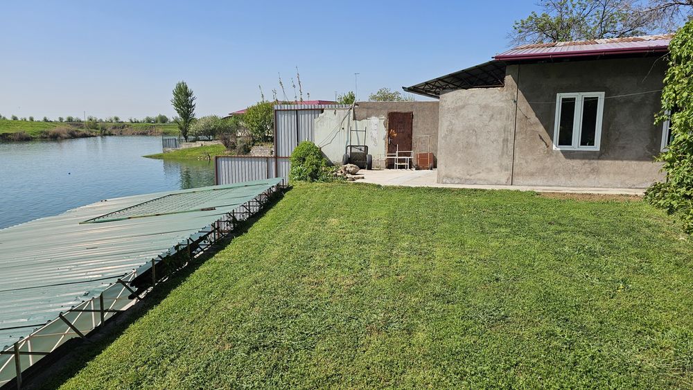 Продаётся дача (дом) на берегу ташморя 6+1 сотых.