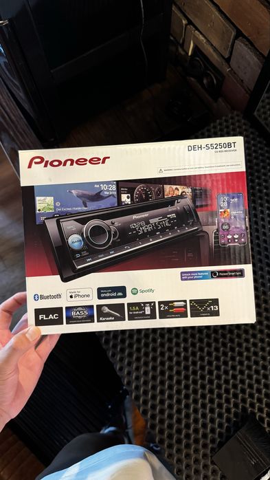 Pioneer DEH-S5250BT original va yangi