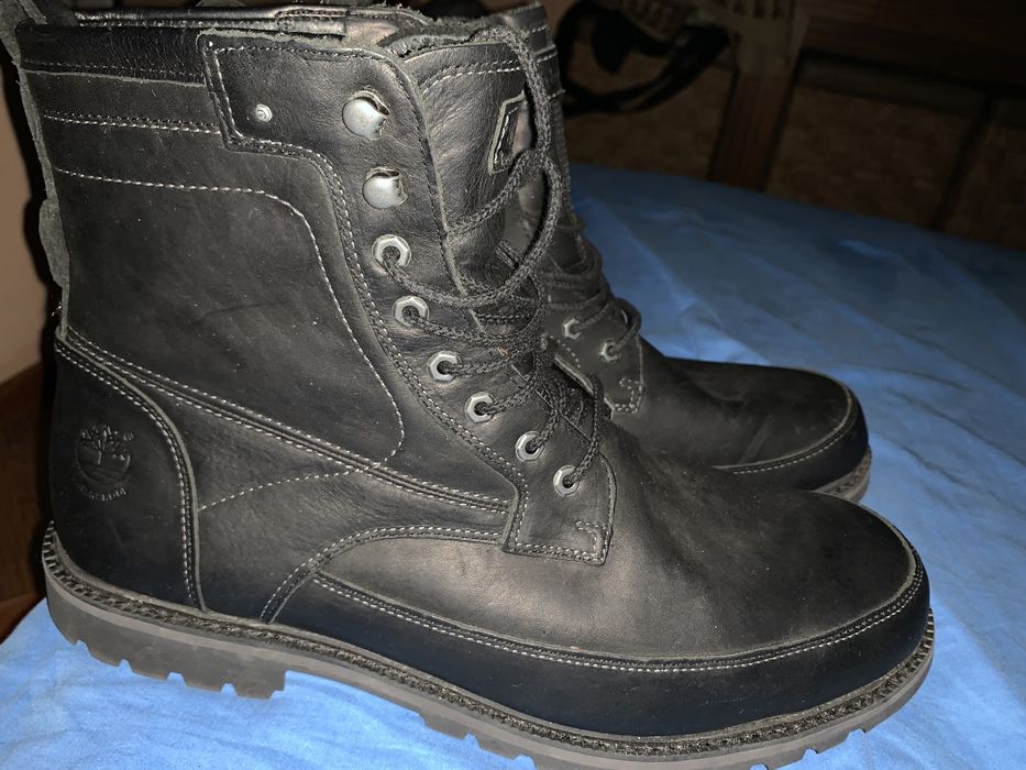 Кожанные ботинки