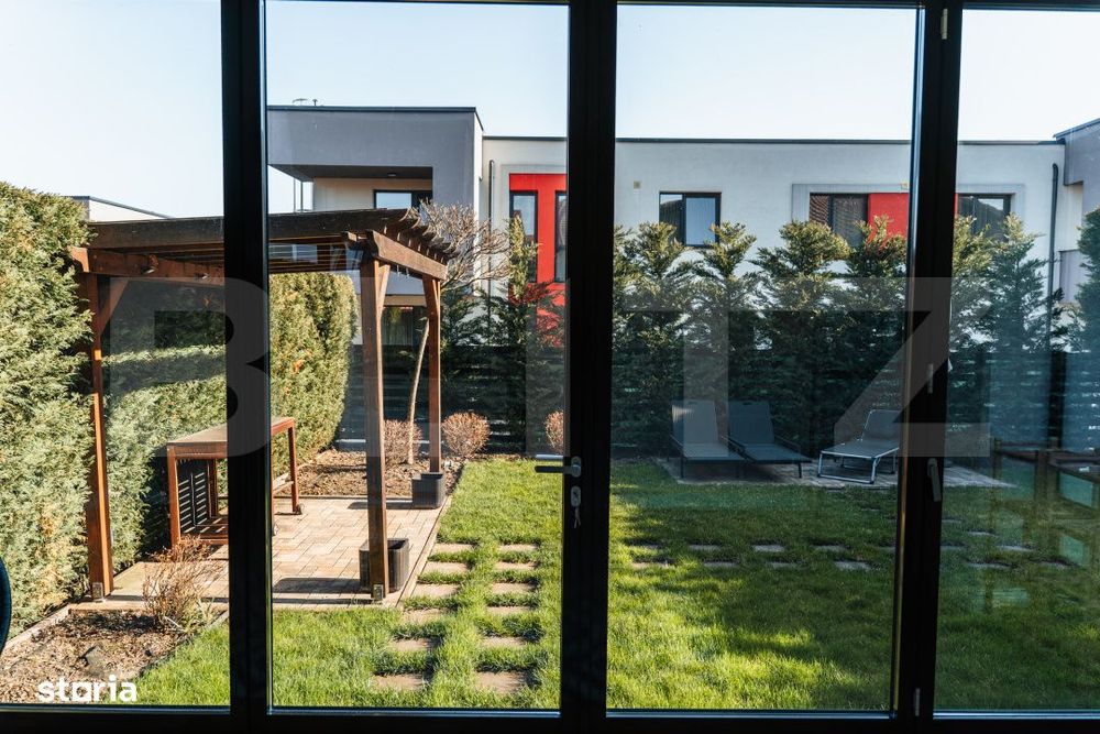 Casa individuala de inchiriat, 120 mp cu garaj si dorari moderne