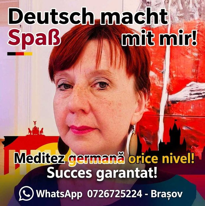Profesoară și trăducătoare - meditez germană - orice nivel!