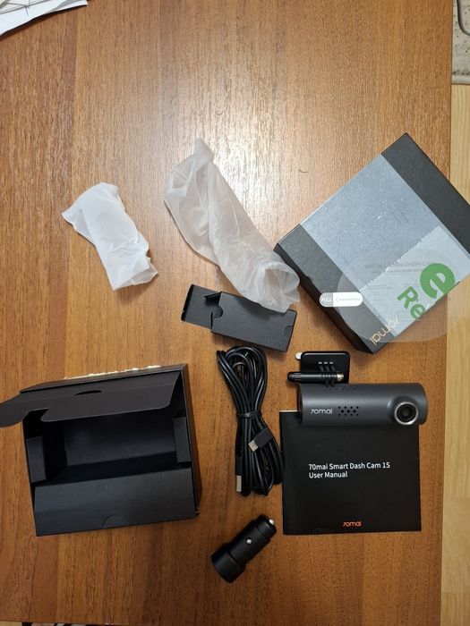 Camera auto 70mai 1S, ultracompacta, Full-HD 1080P, Sony IMX307, Wifi, comenzi vocale