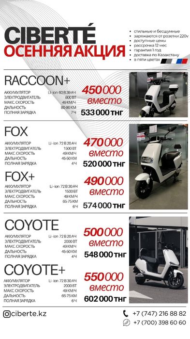 Продам Электроскутеры