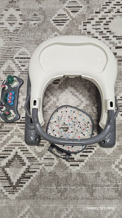 Premergator Babymoov Walker 2 în 1 - Zinc rotobil