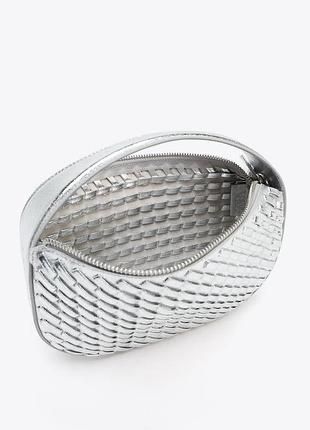 Zara сумка серый