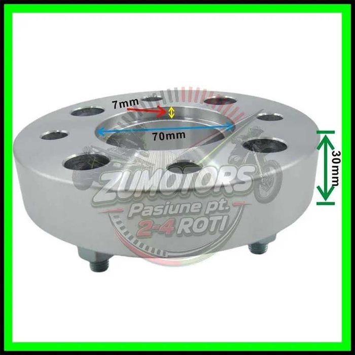 Distantiere Roti ATV UTV 4x110 30mm CFMOTO GOES TGB Arctic Cat Kymco Suzuki Yamaha Kawasaki Honda M10x1.25