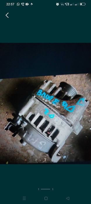 Alternator BMW E 90  X3 2.0 d