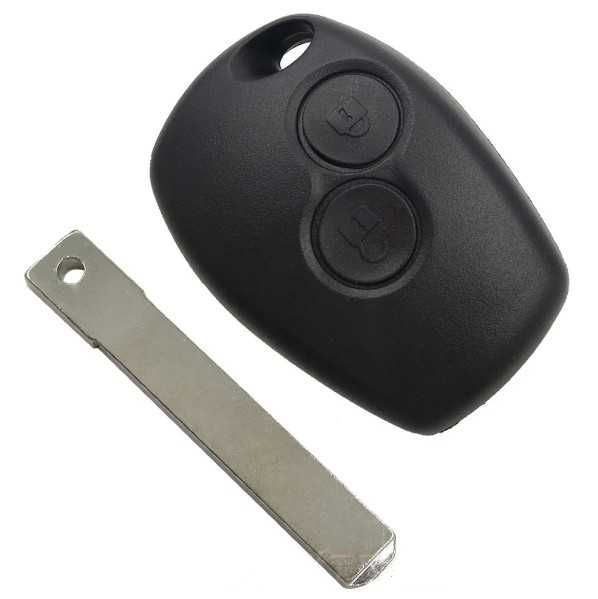 Кутийка за автомобилен ключ за Renault (Dacia) с два бутона!