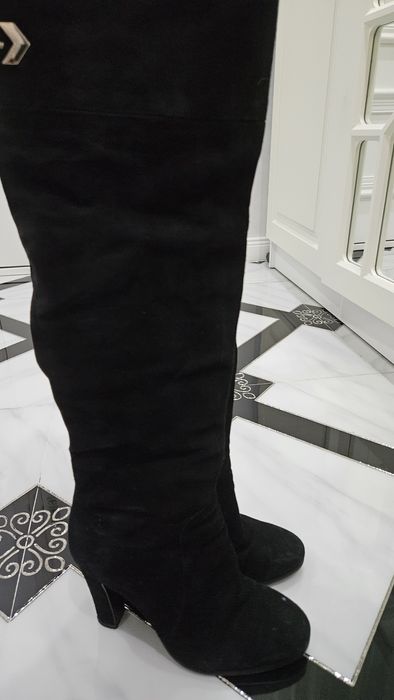 Зимние ботфорты бесплатно