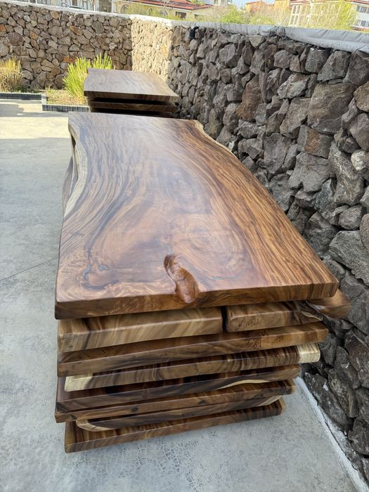 Плот за маса / маса от цяло парче дърво / дървена маса