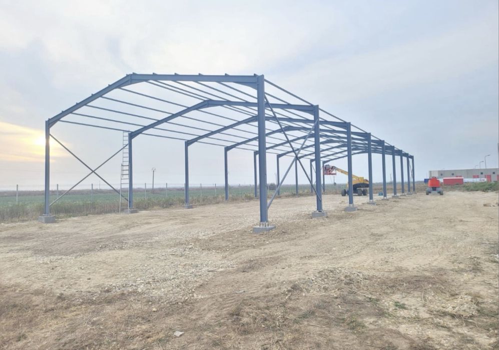 Structuri metalice , hale metalice la cheie