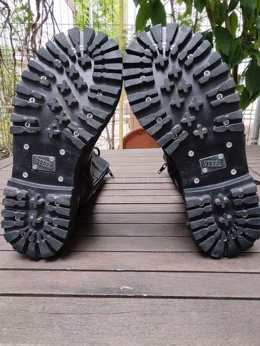 pantofi STEEL cizme complet din piele pentru femei / bărbați STEEL