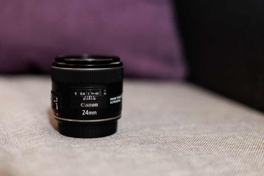 Obiectiv Canon 85mm F1.8+Canon 24mm f2.8