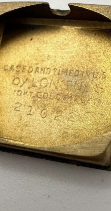 Часовник LONGINES позлатен