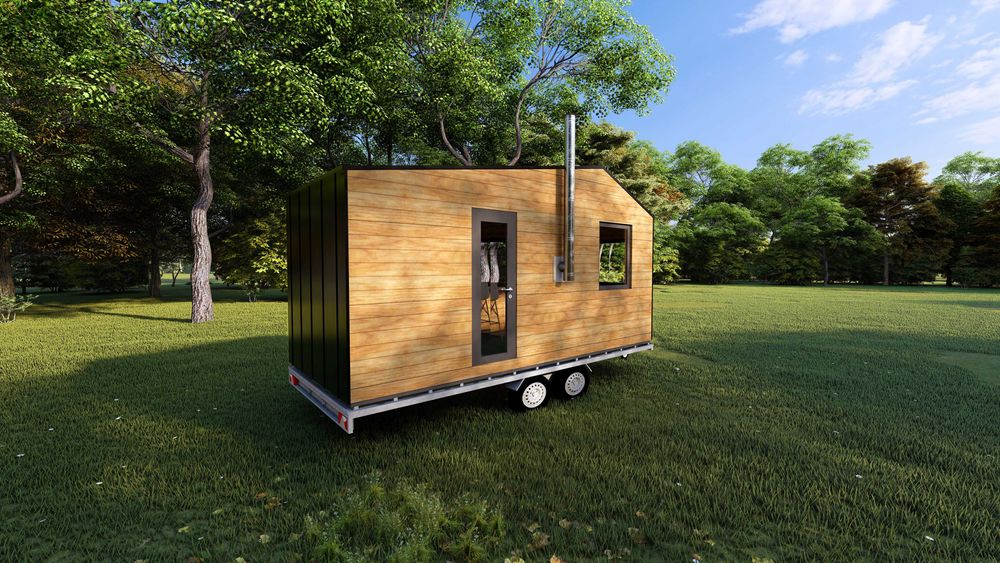 Tiny House Casa Mobila Casa Lemn Modulara Casa Vacanta Casa pe roti