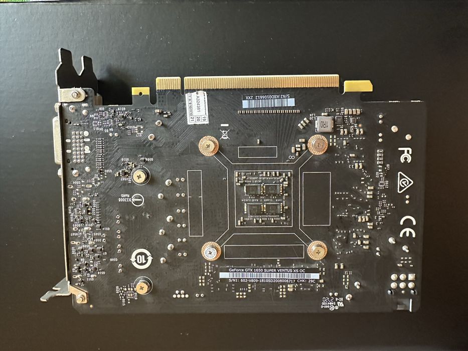 Видеокарта MSI 1650 super 4 gb