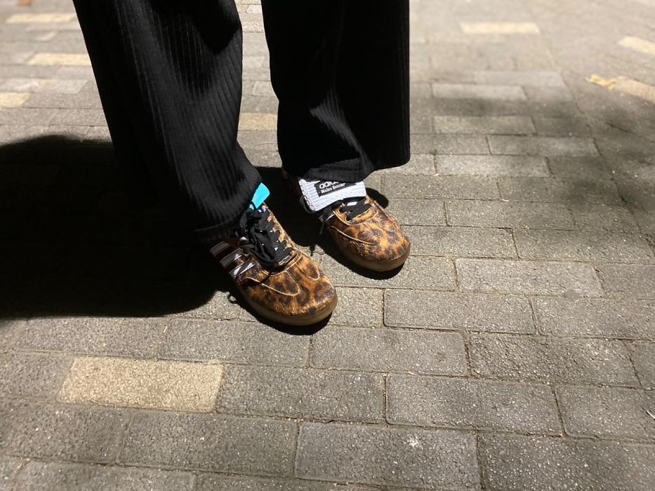 Adidas Samba Wales Bonner Leopard- Стильные кросовки
