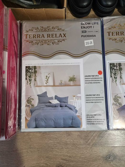 Set 6 piese lenjerie din finet - TERRA RELAX