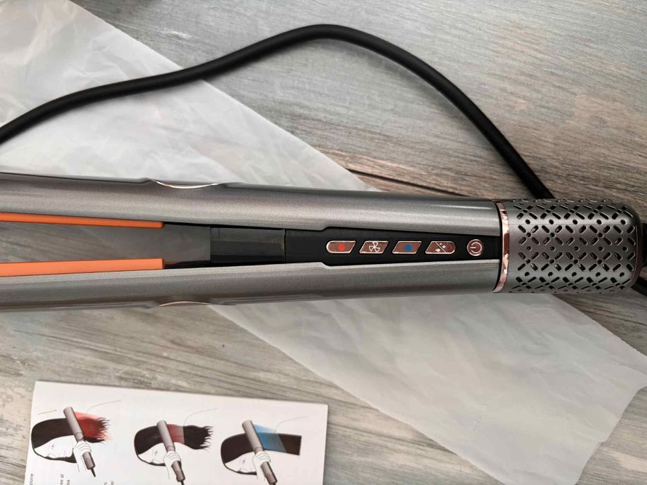 Преса с въздух.Изправяне и сушене.