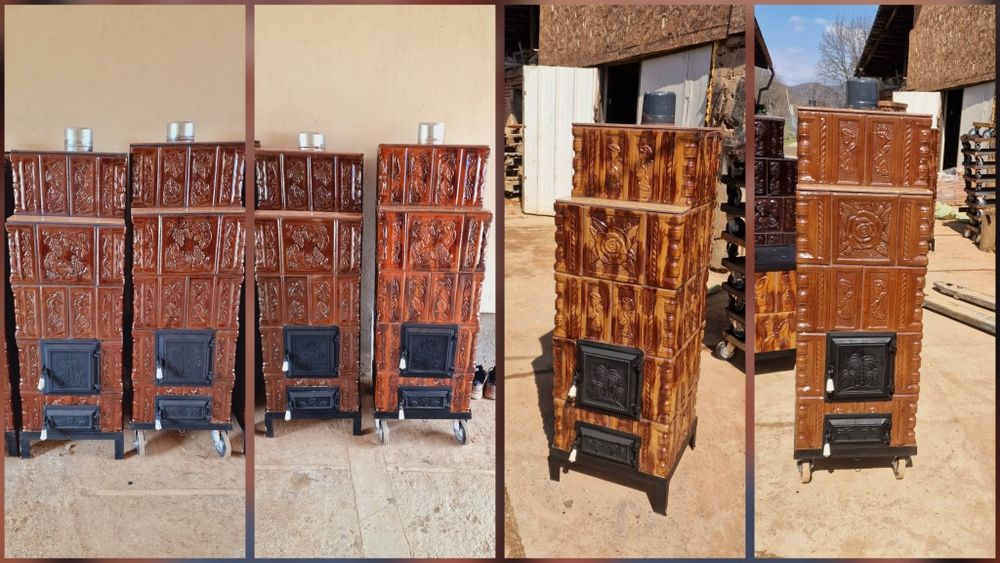 Vând sobe de teracotă premontate