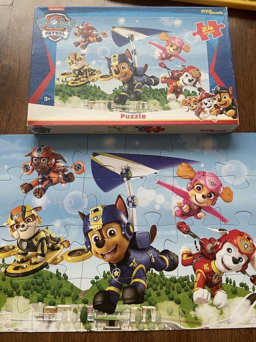 Пазлы макси 24 элемента (4 шт)