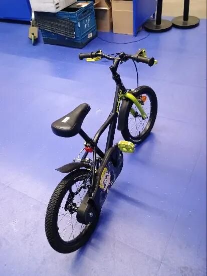 Bicicletă Dark Hero 500 16" copii 105 - 120 - (SecondHand) Decathlon