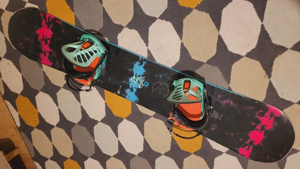 Placa snowboard K2 139 + legaturi K2