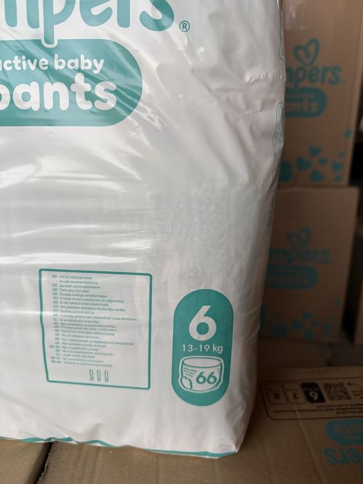 Pampers active baby pants 6