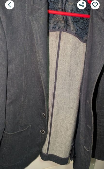 Sacou stil blugi calyton m