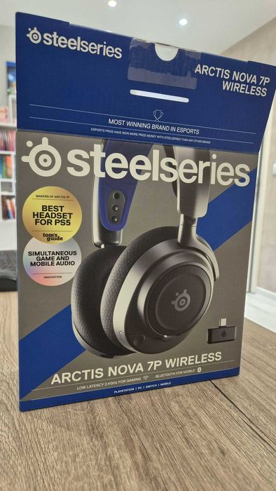 Продавам SteelSeries - Arctis Nova 7P,black