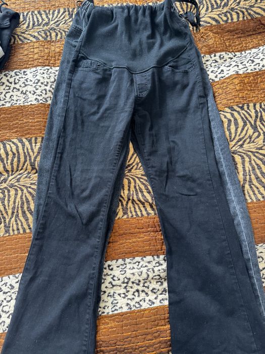 Черные джинсы клеш (на рост ~160) Серые джинсы стандарт