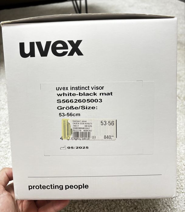 Casca Ski Uvex Instinct Visor NOUA