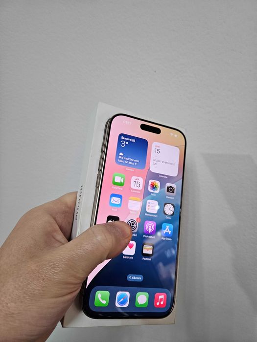 IPhone 16 pro max 1 Tb 92% bateria la cutie.