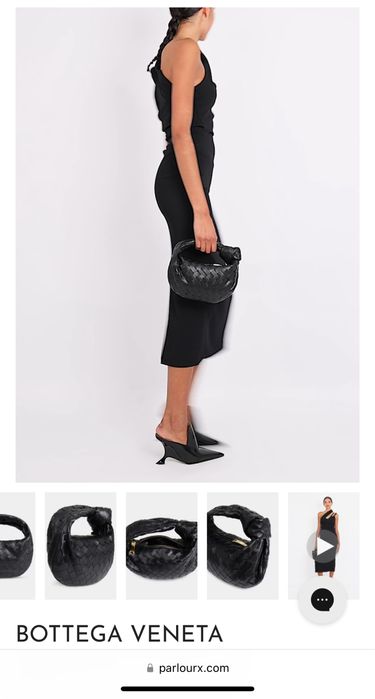 Дамска чанта мини по модел на Bottega Veneta jodie