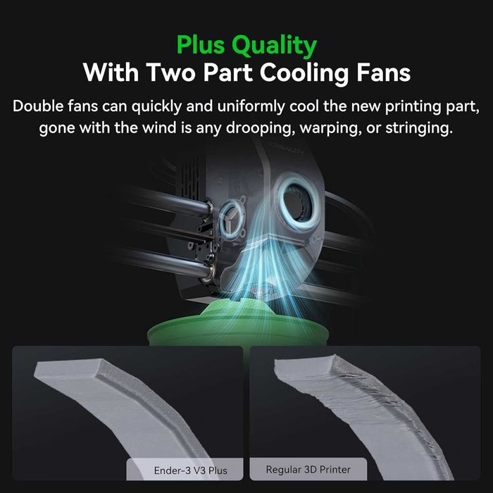 3D Printer Ender3 V3 Plus 30*30*33 sm (1 yil Кafolat, Bepul o‘qitish)