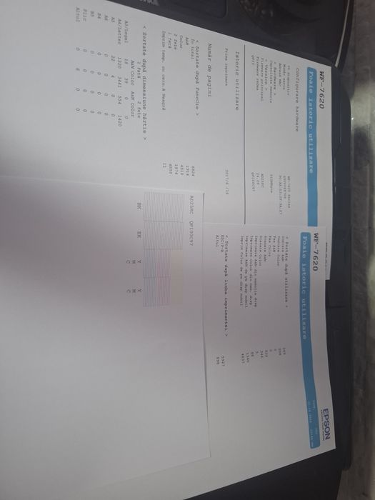 Vând imprimantă A3 cu cartușe incarcabile si autoresetabile profesională