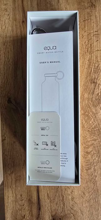 Smart Water Bottle – Dark Grey, 680 ml нова