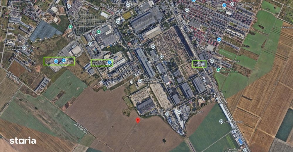 Teren Intravilan 19,856mp Metalurgiei - Jumbo Auchan