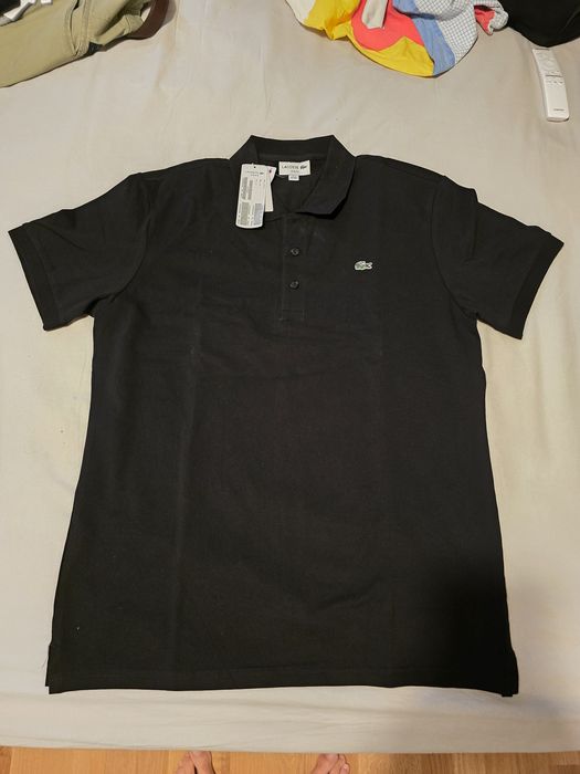 Тениска с яка Lacoste