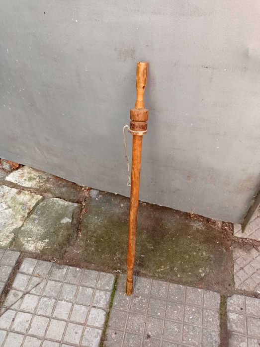 Старинен чекрък/ битов рудан за предене на вълнена прежда