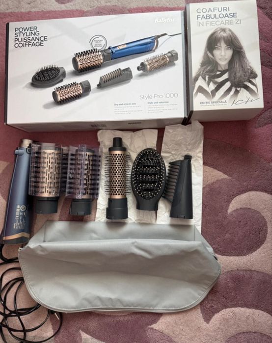 Perie rotativa empowered by Cristina Ich Frizz- free Airbrush 1000W