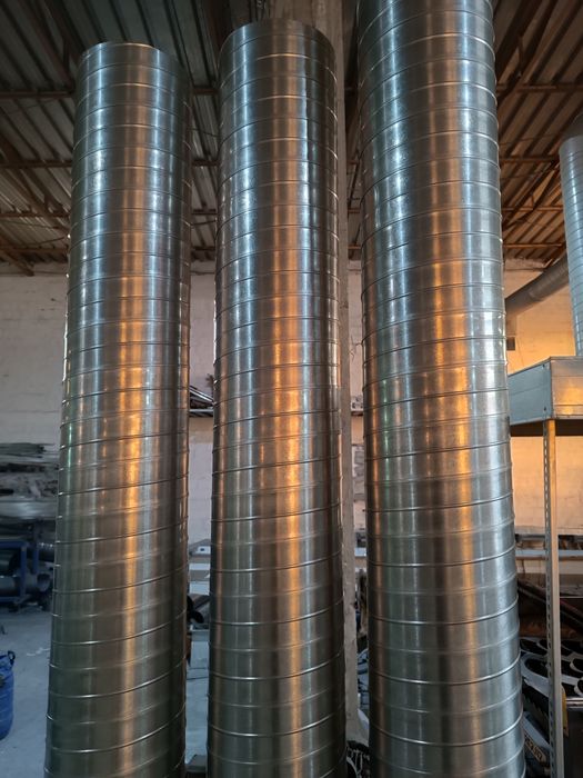 Изготовление воздуховодов (квадратные и круглые спиральный)