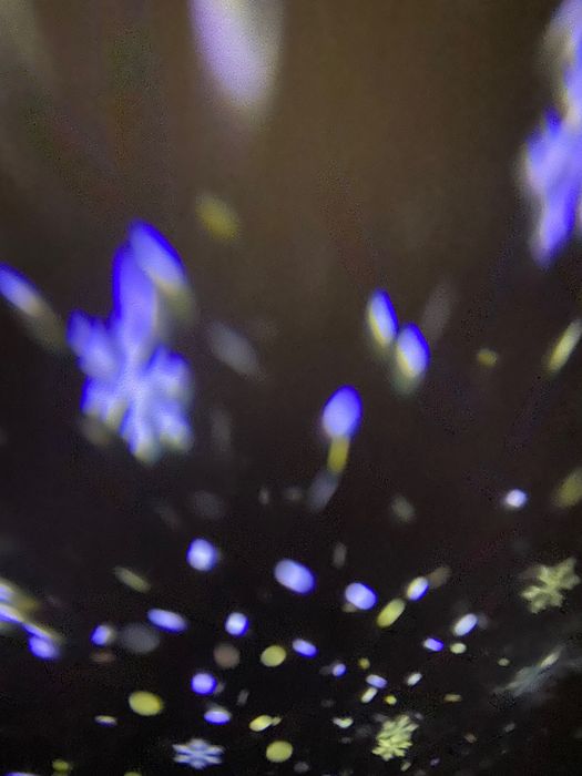 Проектор LED USB за снежинки