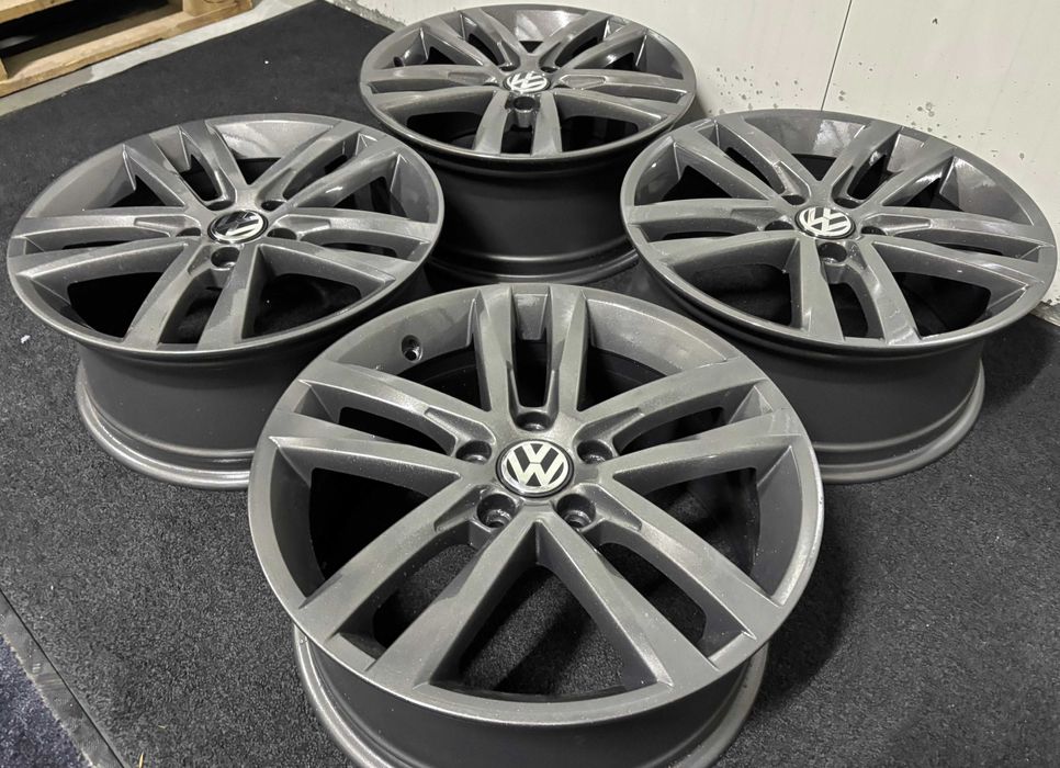 Set jante aliaj r17 5x112 originale VAG vw skoda golf octavia passat